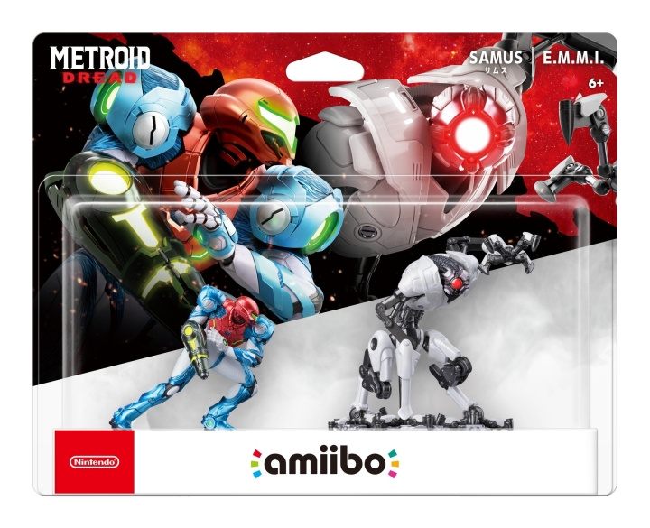 Nintendo Amiibo Samus og E.M.M.I. 2-pak sæt i gruppen HJEMMEELEKTRONIK / Spilkonsoller og tilbehør / Nintendo Switch / Tilbehør hos TP E-commerce Nordic AB (C87504)