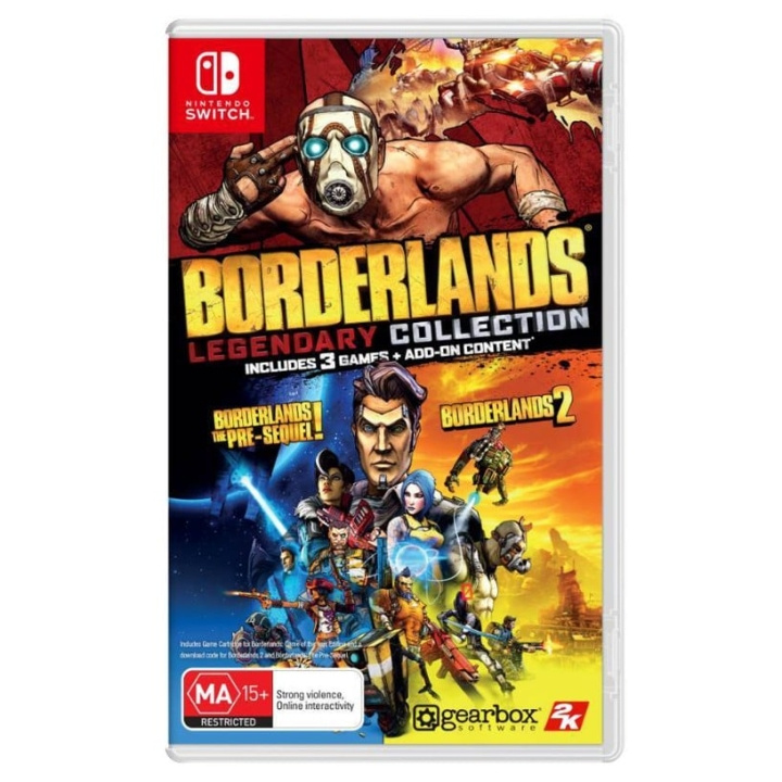 2K Games Borderlands Legendary Collection (Code in a box) i gruppen HJEMMEELEKTRONIK / Spilkonsoller og tilbehør / Nintendo Switch / Spil hos TP E-commerce Nordic AB (C87510)