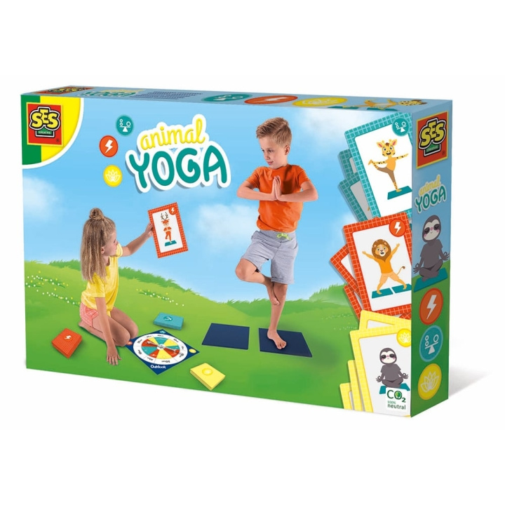 SES Creative Animal yoga - (S02288) i gruppen LEGETØJ, BØRN & BABY / Udeleg & Sport / Sport og spil hos TP E-commerce Nordic AB (C87535)