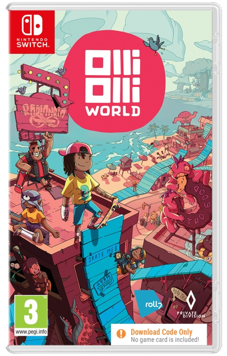 2K Games OlliOlli World (Code in Box) i gruppen HJEMMEELEKTRONIK / Spilkonsoller og tilbehør / Nintendo Switch / Spil hos TP E-commerce Nordic AB (C87557)