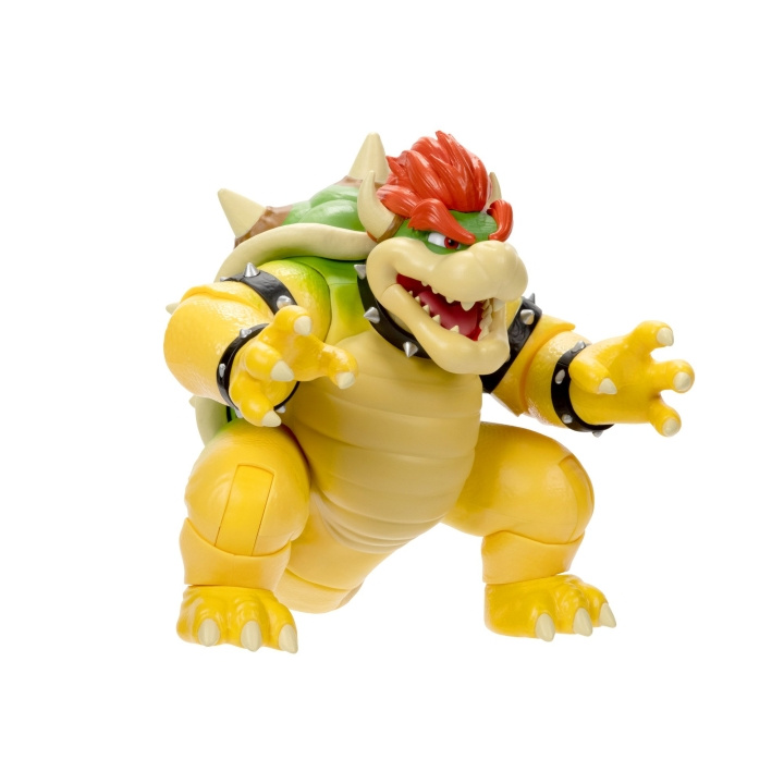 Super Mario Movie - Bowser-figur, der puster ild (18 cm) (423124) i gruppen LEGETØJ, BØRN & BABY / Legetøj / Figurer, miniaturer og tilbehør hos TP E-commerce Nordic AB (C87583)