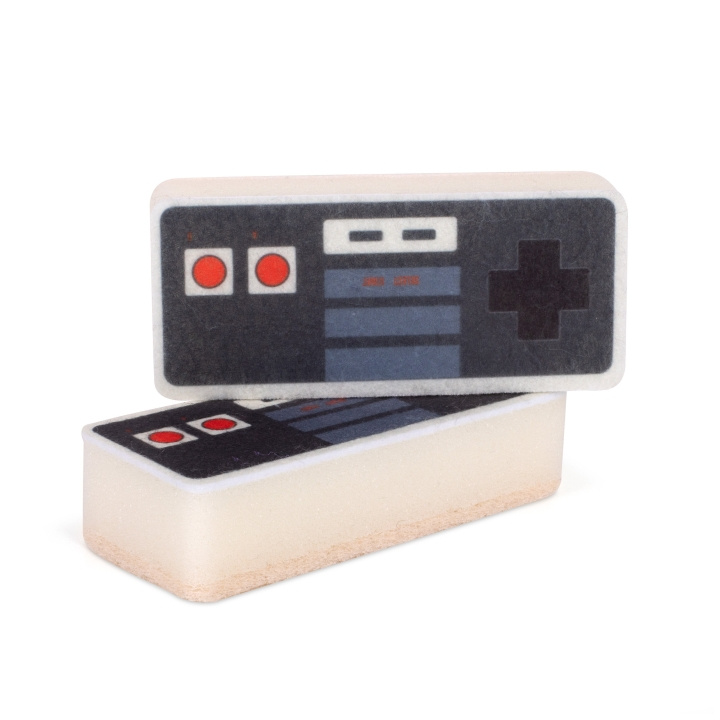 ThumbsUp Retro Controller Sponges Set of 2, with Scourer i gruppen HJEM, HUS & HAVE / Have og gårdhave / Rengøring hos TP E-commerce Nordic AB (C87639)