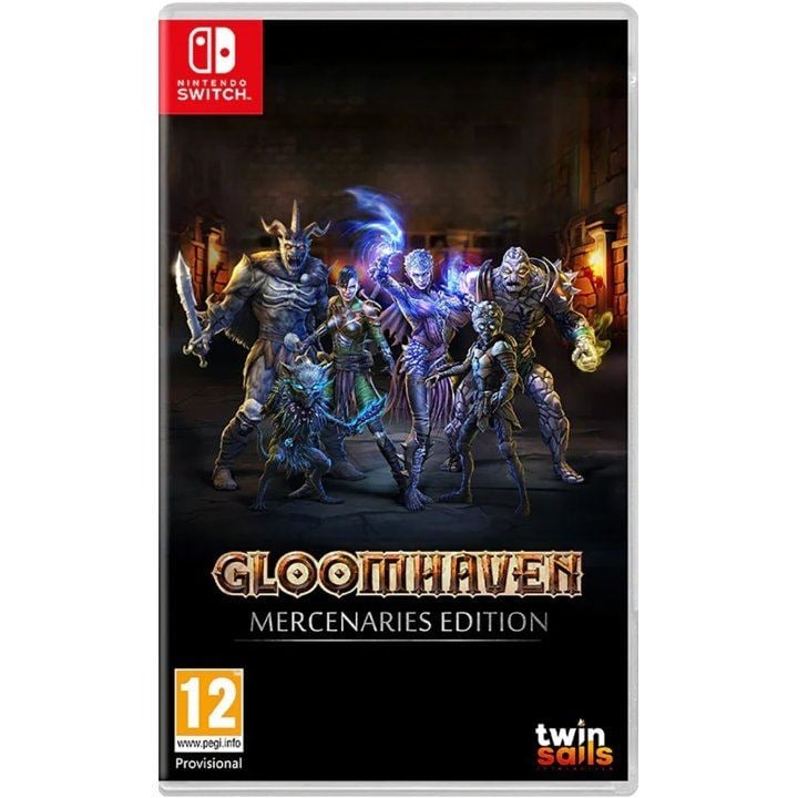 Asmodee Gloomhaven (Mercenaries Edition) i gruppen HJEMMEELEKTRONIK / Spilkonsoller og tilbehør / Nintendo Switch / Spil hos TP E-commerce Nordic AB (C87650)