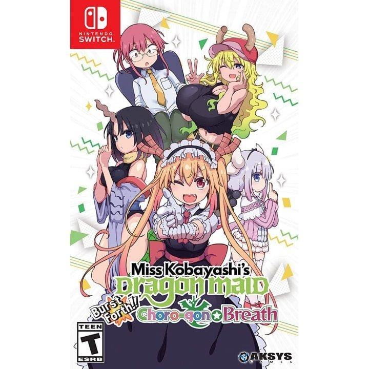 Aksys Miss Kobayashi\'s Dragon Maid: Sakuretsu!! Chorogon Breath i gruppen HJEMMEELEKTRONIK / Spilkonsoller og tilbehør / Nintendo Switch / Spil hos TP E-commerce Nordic AB (C87654)