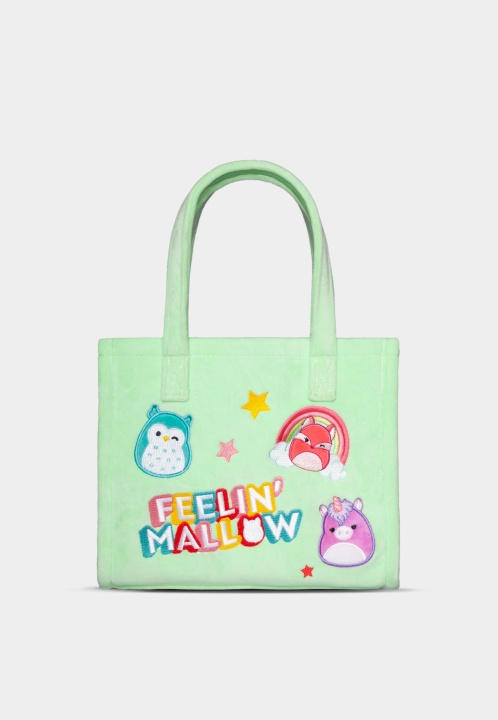 Squishmallows Totebag - Grøn (LT405064SQM) i gruppen LEGETØJ, BØRN & BABY / Rejse / Børnetasker hos TP E-commerce Nordic AB (C87660)