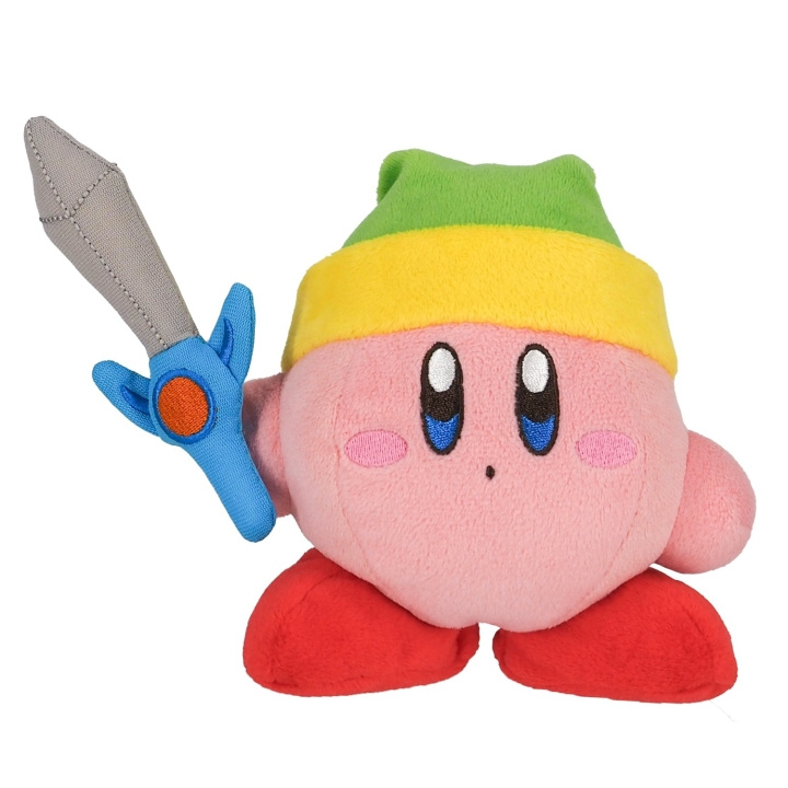 Super Mario Kirby - Kirby med sværd i gruppen LEGETØJ, BØRN & BABY / Babyleg (0-3 år) / Tøjdyr hos TP E-commerce Nordic AB (C87689)