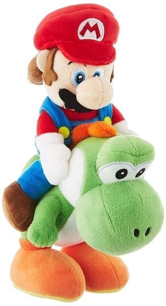 Super Mario Mario og Yoshi i gruppen LEGETØJ, BØRN & BABY / Babyleg (0-3 år) / Tøjdyr hos TP E-commerce Nordic AB (C87699)