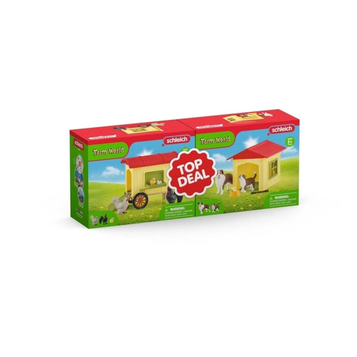 Schleich Farm World - Farm World 2-i-1-pakke (72241) i gruppen LEGETØJ, BØRN & BABY / Legetøj / Legesæt hos TP E-commerce Nordic AB (C87707)