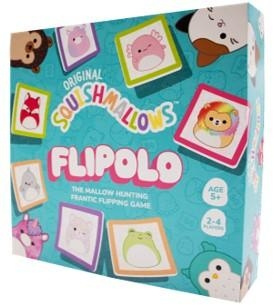 Squishmallows Spil - Squismallows Flipolo (409226) i gruppen LEGETØJ, BØRN & BABY / Legetøj / Brætspil / Spil til børn hos TP E-commerce Nordic AB (C87719)