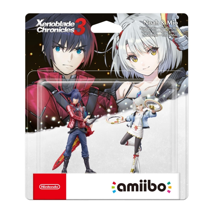 Nintendo amiibo - Noah & Mio - Xenoblade Chronicles 3 i gruppen HJEMMEELEKTRONIK / Spilkonsoller og tilbehør / Nintendo Switch hos TP E-commerce Nordic AB (C87723)