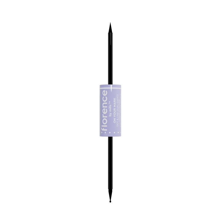 Florence by Mills OYM Dual-Ended Liquid Eyeliner 7 ml Sort i gruppen SKØNHED & HELSE / Makeup / Øjne og øjenbryn / Eyeliner / Kajal hos TP E-commerce Nordic AB (C87757)