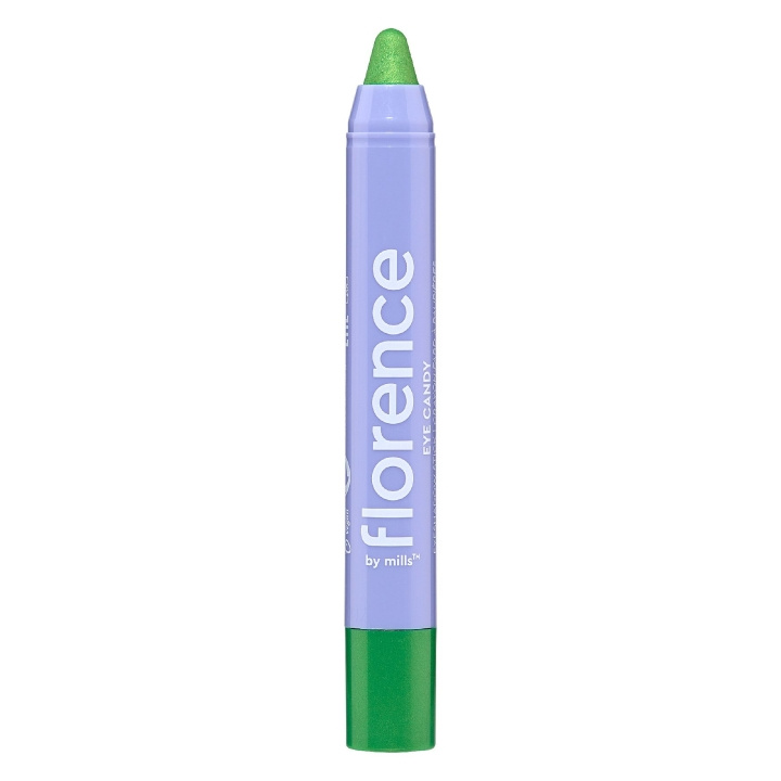 Florence by Mills Eyecandy Eyeshadow Stick Sour apple (elektrisk metallisk grøn) i gruppen SKØNHED & HELSE / Makeup / Øjne og øjenbryn / Øjenskygge hos TP E-commerce Nordic AB (C87772)