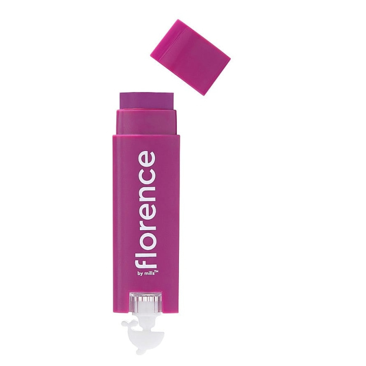 Florence by Mills Åh hval! Clear Lip Balm Dragon Fruit og Grape Purple i gruppen SKØNHED & HELSE / Makeup / Læber / Læbepomade hos TP E-commerce Nordic AB (C87801)