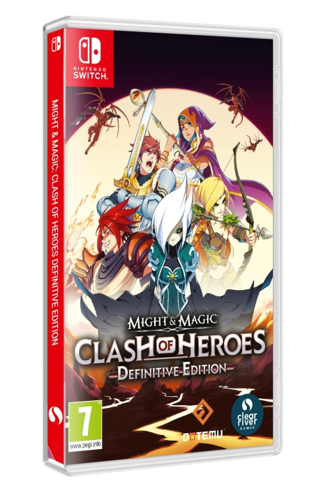 Clear River Games Might & Magic: Clash of Heroes (Definitive Edition) i gruppen HJEMMEELEKTRONIK / Spilkonsoller og tilbehør / Nintendo Switch / Spil hos TP E-commerce Nordic AB (C87891)