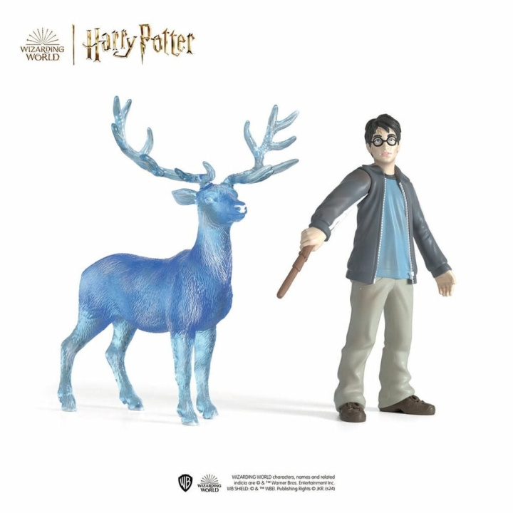 Schleich Harry Potter - Harry Potter & Patronus (42680) i gruppen LEGETØJ, BØRN & BABY / Legetøj / Figurer, miniaturer og tilbehør hos TP E-commerce Nordic AB (C87896)