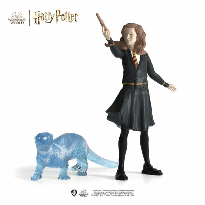 Schleich Harry Potter - Hermione Granger & Patronus (42681) i gruppen LEGETØJ, BØRN & BABY / Legetøj / Figurer, miniaturer og tilbehør hos TP E-commerce Nordic AB (C87897)