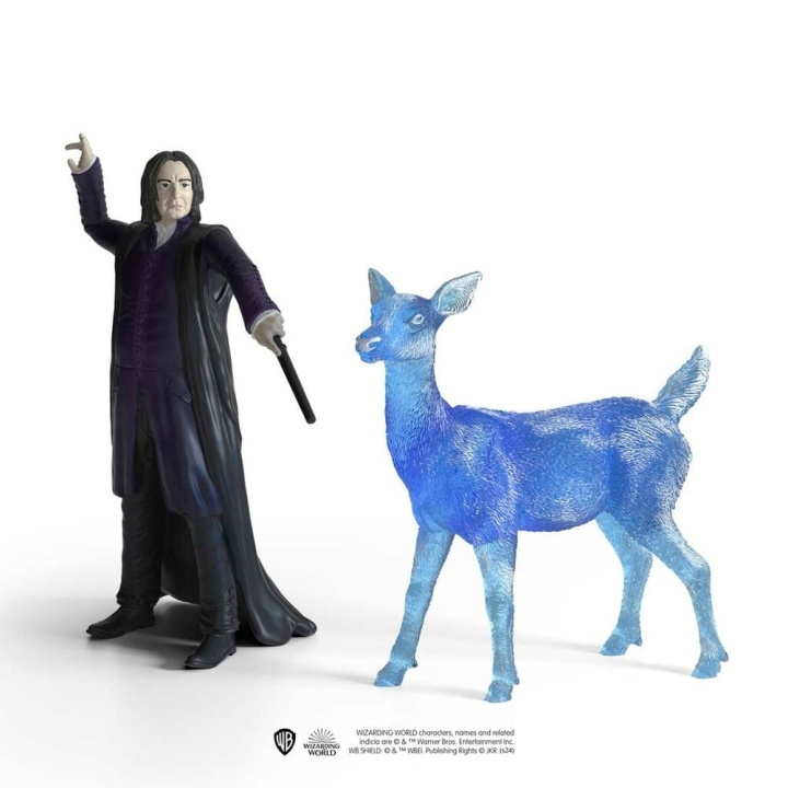 Schleich Harry Potter - Professor Snape & Patronus (42683) i gruppen LEGETØJ, BØRN & BABY / Legetøj / Figurer, miniaturer og tilbehør hos TP E-commerce Nordic AB (C87899)