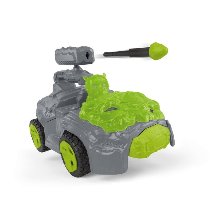 Schleich Eldrador - Stone CrashMobile med minivæsen (42670) i gruppen LEGETØJ, BØRN & BABY / Legetøj / Figurer, miniaturer og tilbehør hos TP E-commerce Nordic AB (C87907)