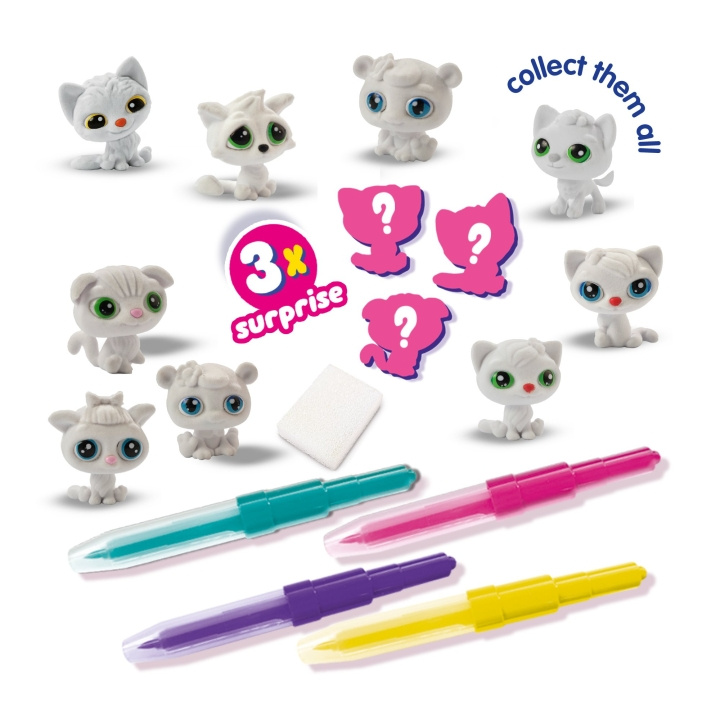 SES Creative Blow Pens - Dekorer 3 killinger - (S14334) i gruppen LEGETØJ, BØRN & BABY / Legetøj / Hobbyartikler hos TP E-commerce Nordic AB (C87940)