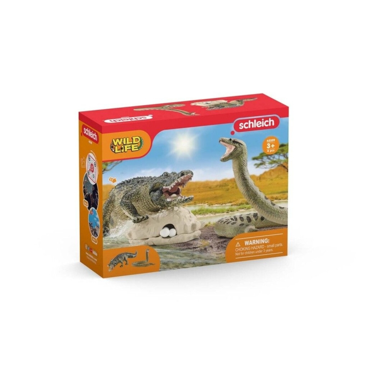 Schleich Wild Life - Fare i sumpen (42559) i gruppen LEGETØJ, BØRN & BABY / Legetøj / Legesæt hos TP E-commerce Nordic AB (C87960)