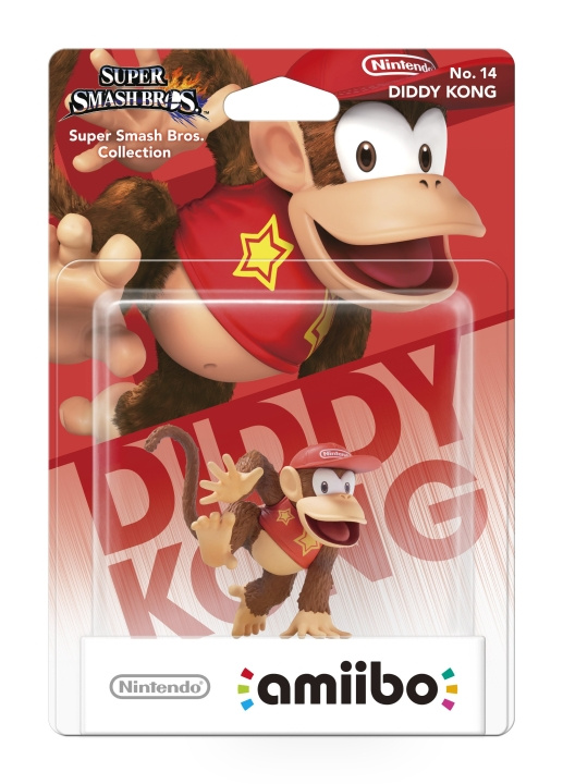 Nintendo Amiibo-figur Diddy Kong i gruppen HJEMMEELEKTRONIK / Spilkonsoller og tilbehør / Nintendo Switch hos TP E-commerce Nordic AB (C87978)