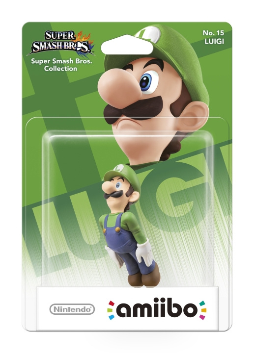 Nintendo Amiibo-figur Luigi i gruppen HJEMMEELEKTRONIK / Spilkonsoller og tilbehør / Nintendo Switch / Tilbehør hos TP E-commerce Nordic AB (C87979)