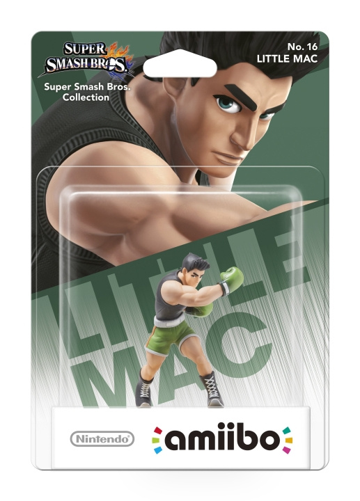 Nintendo Amiibo-figur Little Mac i gruppen HJEMMEELEKTRONIK / Spilkonsoller og tilbehør / Nintendo Switch / Tilbehør hos TP E-commerce Nordic AB (C87980)