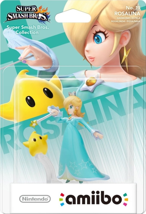 Amiibo Nintendo Amiibo Figur Rosalina & Luma i gruppen HJEMMEELEKTRONIK / Spilkonsoller og tilbehør / Nintendo Switch hos TP E-commerce Nordic AB (C87983)