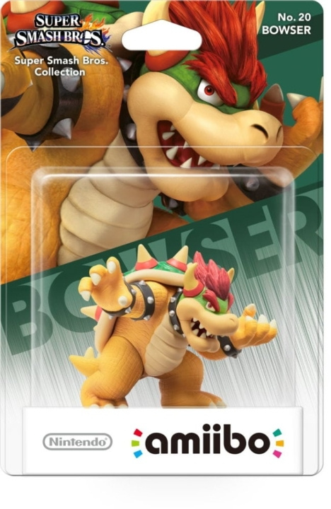 Nintendo Amiibo-figur Bowser i gruppen HJEMMEELEKTRONIK / Spilkonsoller og tilbehør / Nintendo Switch hos TP E-commerce Nordic AB (C87984)