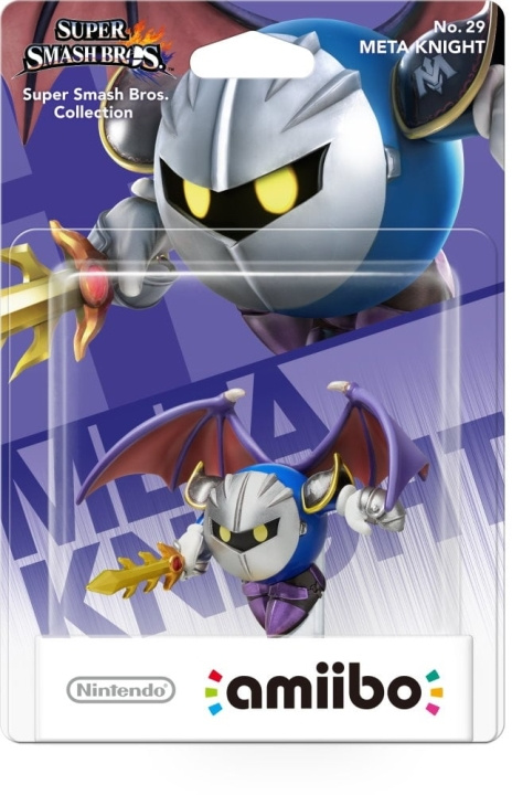 Nintendo Amiibo-figur Meta Knight i gruppen HJEMMEELEKTRONIK / Spilkonsoller og tilbehør / Nintendo Switch / Tilbehør hos TP E-commerce Nordic AB (C87989)