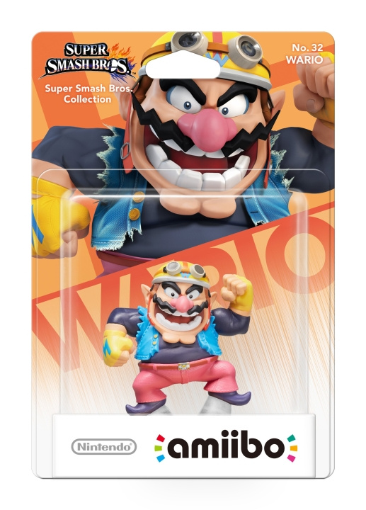 Nintendo Amiibo-figur Wario i gruppen HJEMMEELEKTRONIK / Spilkonsoller og tilbehør / Nintendo Switch / Tilbehør hos TP E-commerce Nordic AB (C87992)