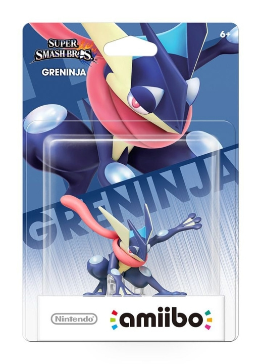 Nintendo Amiibo-figur Greninja i gruppen HJEMMEELEKTRONIK / Spilkonsoller og tilbehør / Nintendo Switch hos TP E-commerce Nordic AB (C87999)