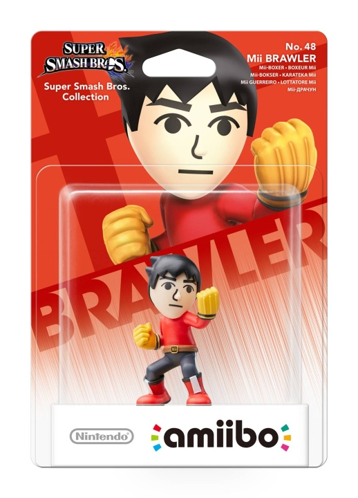 Nintendo Amiibo-figur Mii Brawler i gruppen HJEMMEELEKTRONIK / Spilkonsoller og tilbehør / Nintendo Switch / Tilbehør hos TP E-commerce Nordic AB (C88008)