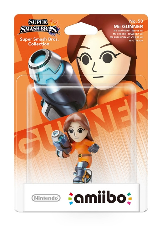 Nintendo Amiibo-figur Mii Gunner i gruppen HJEMMEELEKTRONIK / Spilkonsoller og tilbehør / Nintendo Switch / Tilbehør hos TP E-commerce Nordic AB (C88010)