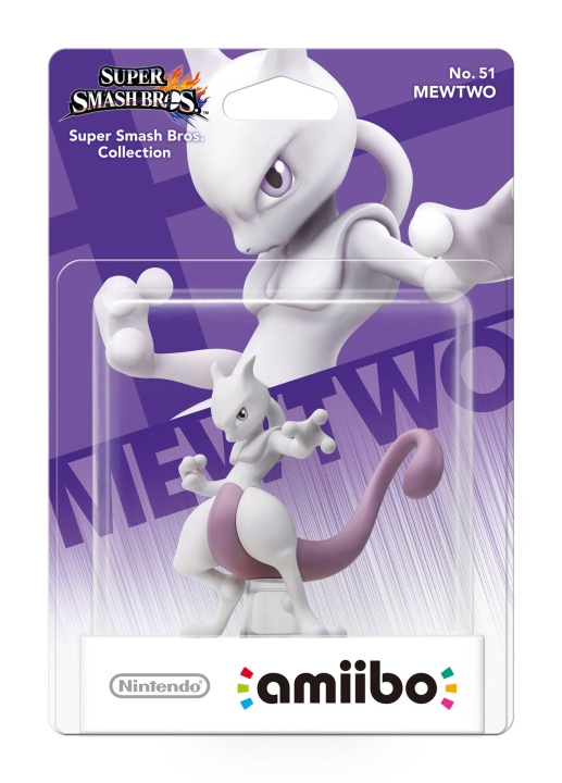 Nintendo Amiibo-figur Mewtwo i gruppen HJEMMEELEKTRONIK / Spilkonsoller og tilbehør / Nintendo Switch / Tilbehør hos TP E-commerce Nordic AB (C88011)