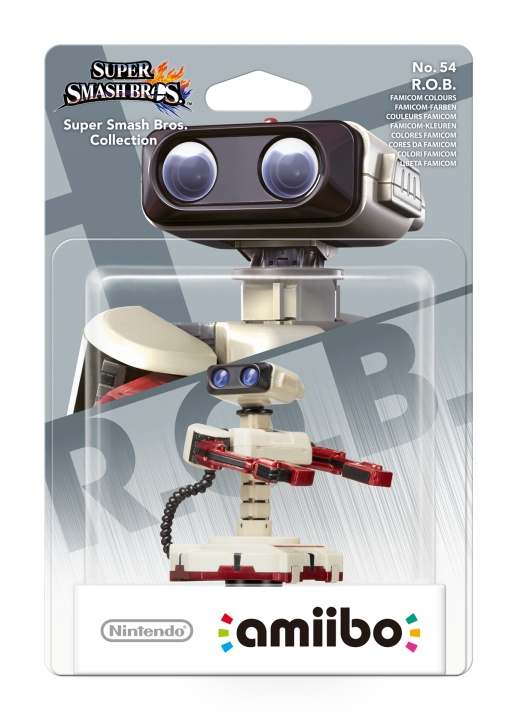 Nintendo Amiibo Figurine R.O.B. Famicom Colours (Super Smash Bros. Collection) i gruppen HJEMMEELEKTRONIK / Spilkonsoller og tilbehør / Nintendo Switch / Tilbehør hos TP E-commerce Nordic AB (C88015)