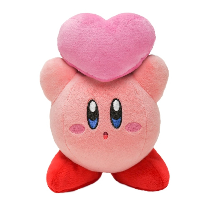 Super Mario Kirby - Kirby med hjerte i gruppen LEGETØJ, BØRN & BABY / Babyleg (0-3 år) / Tøjdyr hos TP E-commerce Nordic AB (C88041)