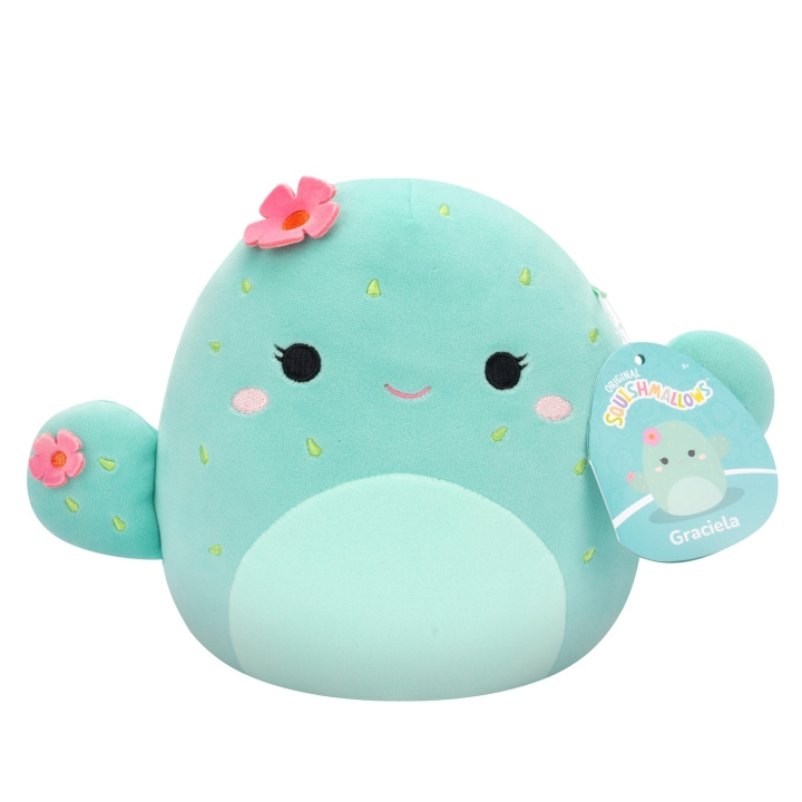 Squishmallows 19 cm P20 Plys - Graciela Kaktus (206077) i gruppen LEGETØJ, BØRN & BABY / Babyleg (0-3 år) / Tøjdyr hos TP E-commerce Nordic AB (C88064)