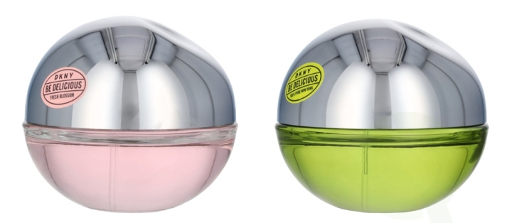 Donna Karan New York DKNY Be Delicious Fresh Blossom Duo Set 60 ml 2x30ml - Be Delicious & Be Delicious Fresh Blossom Edp Spray i gruppen SKØNHED & HELSE / Duft & Parfume / Parfume / Parfume til hende hos TP E-commerce Nordic AB (C88103)