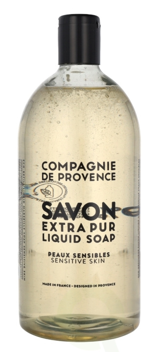 Compagnie De Provence Marseille Liquid Soap - Refill 1000 ml Sensitive Skin i gruppen SKØNHED & HELSE / Hudpleje / Kropspleje / Bad & brusecreme hos TP E-commerce Nordic AB (C88195)