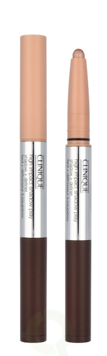 Clinique Impact Duo Eye Shadow 1.9 g #04 Cafe Au Lait i gruppen SKØNHED & HELSE / Makeup / Øjne og øjenbryn / Øjenskygge hos TP E-commerce Nordic AB (C88199)