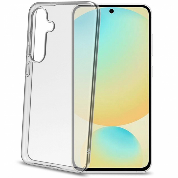 Celly Gelskin TPU Cover Galaxy S24 FE Transparent i gruppen SMARTPHONES & TABLETS / Mobil Beskyttelse / Samsung hos TP E-commerce Nordic AB (C88263)