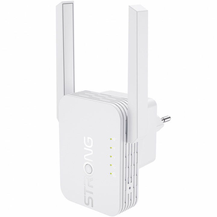 Strong Universal WiFi-Repeater 300 Mbit/s 2,4 GHz i gruppen COMPUTERTILBEHØR / Netværk / Adgangspunkter hos TP E-commerce Nordic AB (C88275)