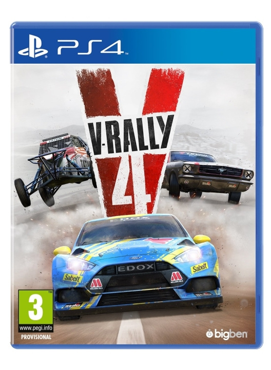 Bigben V-Rally 4 i gruppen HJEMMEELEKTRONIK / Spilkonsoller og tilbehør / Sony PlayStation 4 / Spil hos TP E-commerce Nordic AB (C88303)