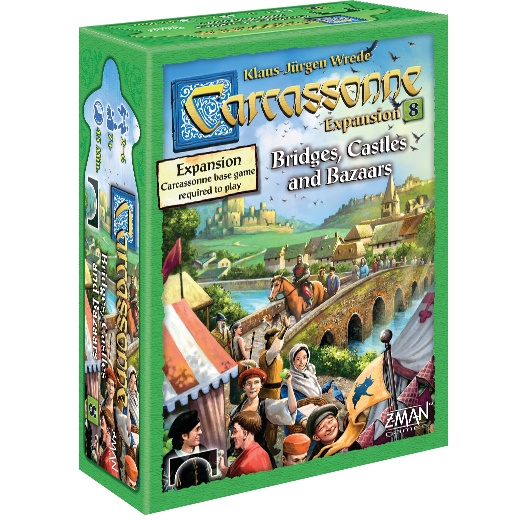 Carcassonne Broer, slotte og basarer i gruppen LEGETØJ, BØRN & BABY / Legetøj / Brætspil / Familiespil hos TP E-commerce Nordic AB (C88334)