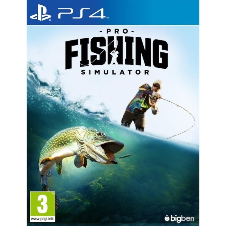 Bigben Pro Fishing Simulator i gruppen HJEMMEELEKTRONIK / Spilkonsoller og tilbehør / Sony PlayStation 4 / Spil hos TP E-commerce Nordic AB (C88340)