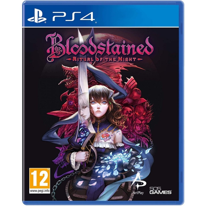 505 Games Bloodstained - Nattens ritual i gruppen HJEMMEELEKTRONIK / Spilkonsoller og tilbehør / Sony PlayStation 4 / Spil hos TP E-commerce Nordic AB (C88343)