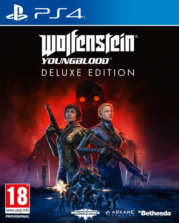 Bethesda Wolfenstein: Youngblood (Deluxe Edition) i gruppen HJEMMEELEKTRONIK / Spilkonsoller og tilbehør / Sony PlayStation 4 / Spil hos TP E-commerce Nordic AB (C88347)