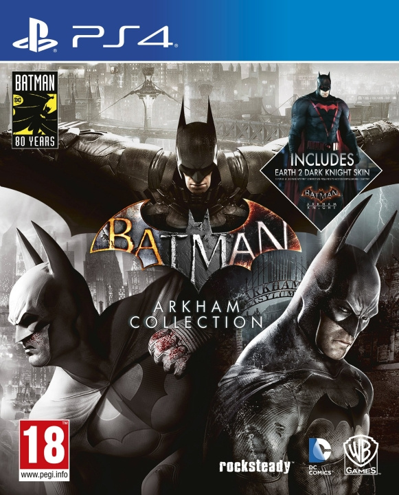 BATMAN Arkham-samling i gruppen HJEMMEELEKTRONIK / Spilkonsoller og tilbehør / Sony PlayStation 4 / Spil hos TP E-commerce Nordic AB (C88351)