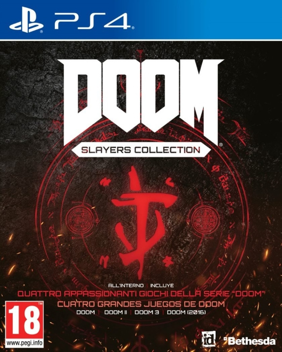 Bethesda DOOM Slayers samling i gruppen HJEMMEELEKTRONIK / Spilkonsoller og tilbehør / Sony PlayStation 4 / Spil hos TP E-commerce Nordic AB (C88358)